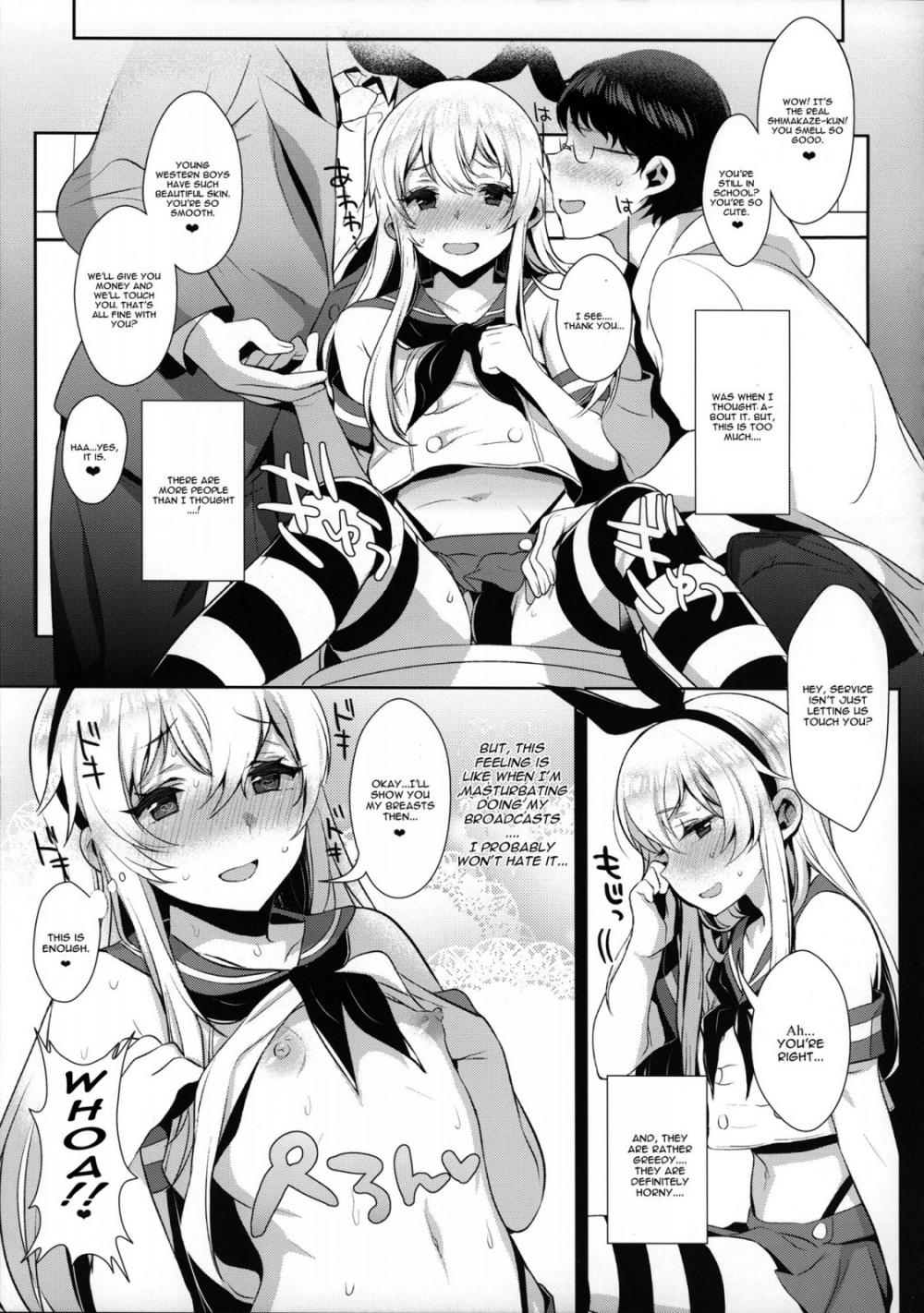 Hentai Manga Comic-Delivery! Cross cultural knitting exchange in Shimakaze-kuns Room ~toilet~-Read-16